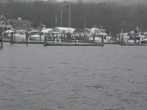 arrive at E dock april