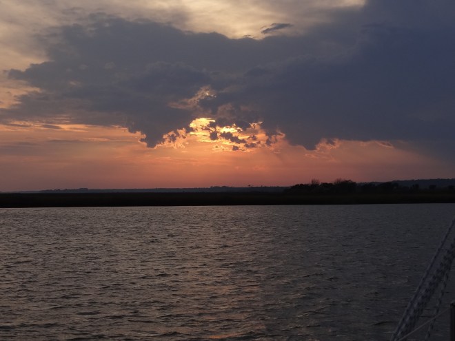 Santee River sunset