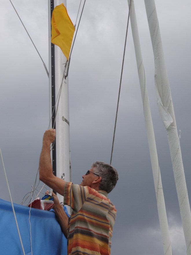 We're in! Down with the Q, up with courtesy