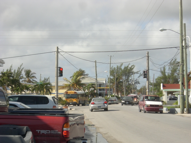 A Bahamian one light town