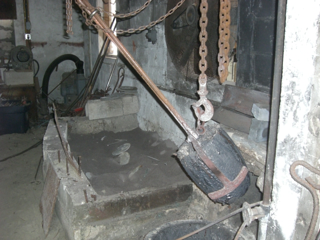 The foundry blast furnace