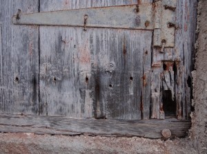 Maybe not original, but the pegs and nails are quite old