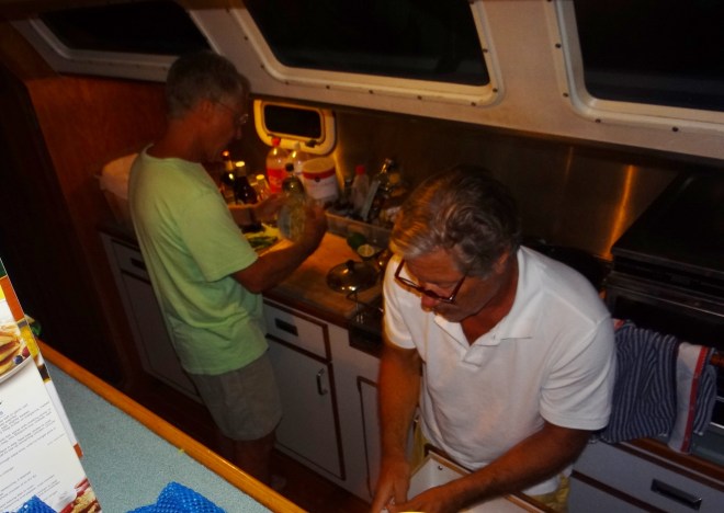 Frank and Cort tackle clean-up- I WAS impressed!