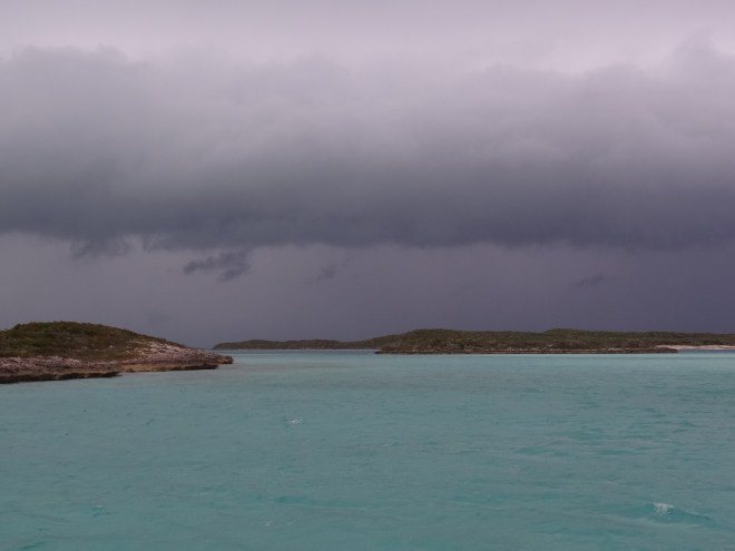 No mistaking this leading edge of a well defined front