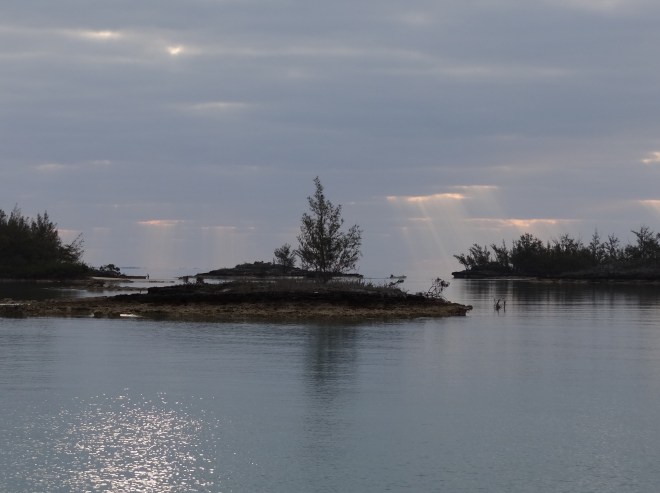 Morning unfolds over Archer Cay