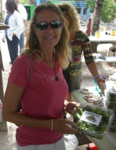 Best in show: fresh picked, locally grown mixed greens