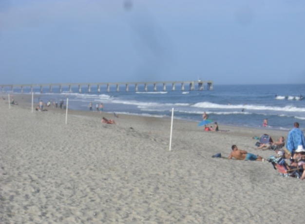 Wrightsville Beach- setting for "Message in a Bottle"