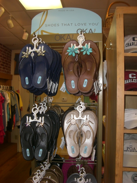 I discover Oka b sandals