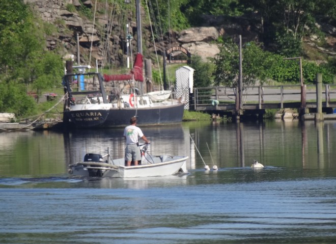 Naughty mooring soon to be hauled in to sit in the corner!