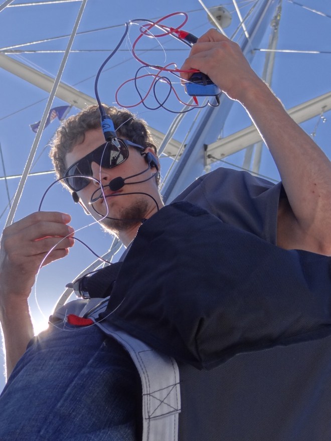 Arrrr too many wires! You want me to do what up there??