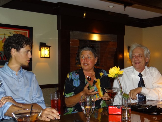 I think Kerry is recounting the "how we met story"