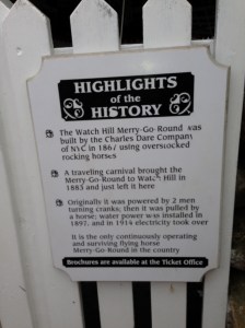 Flying horses carousel