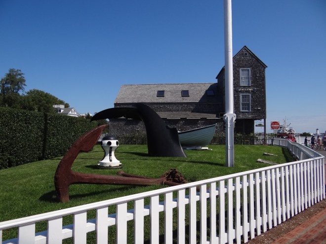 Near the harbor entrance and the ferry over to Chappaquidick