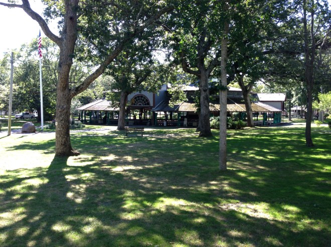 The Tabernacle in Trinity Park- seats 3,000. Built of wrought iron in 1879
