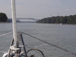 Heading west through the C&D