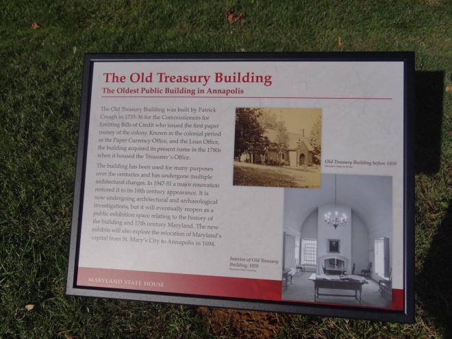 Info about the old treasury building