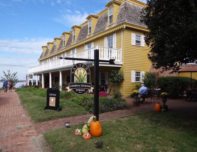Robert Morris Inn and Salter's Tavern; a stone's throw from the ferry