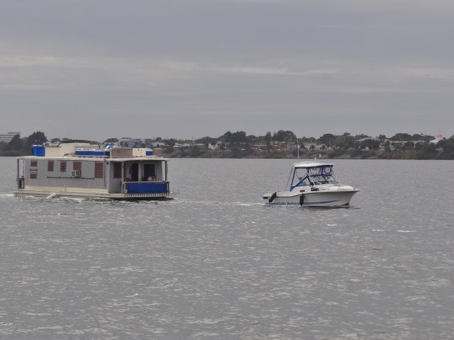 have you heard the one about the houseboat that moves? :-)