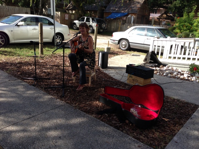 Entertainment can be found on many of the side streets