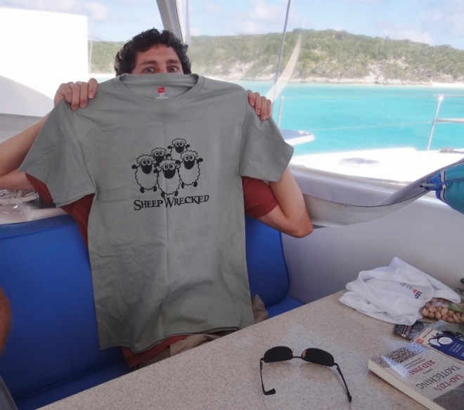 I think he's had it up to "here" with sheep this year :-)