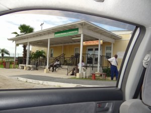 Customs and Immigration at George Town Airport