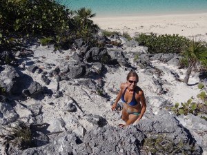 Refusing to be left behind, I climbed up too- wasn't too hard