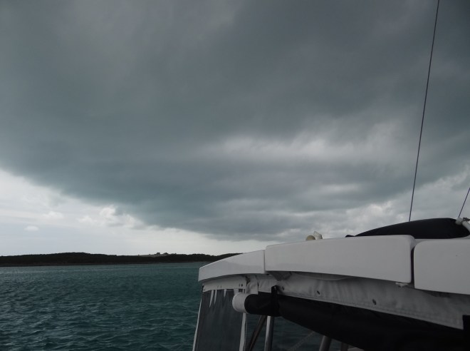 A front usually brings rain, wind and a temperature drop