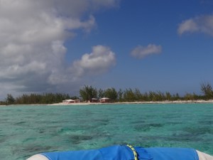 We head over to land Bunting at the abandoned resort