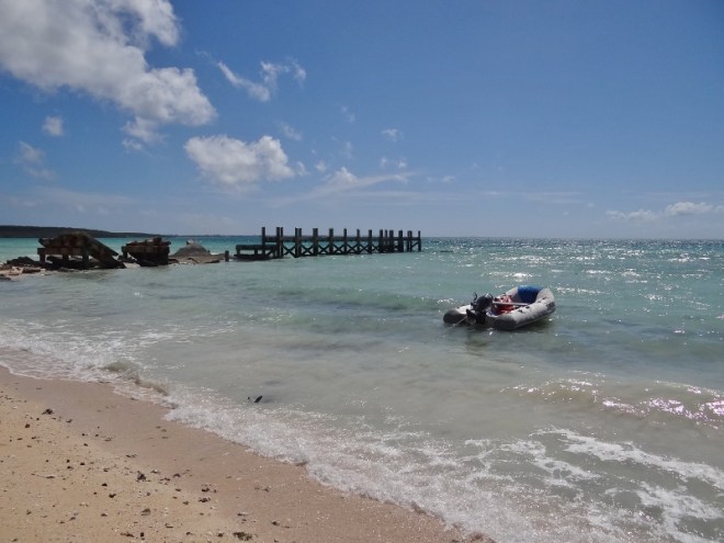 Using a bow and stern anchor has proven invaluable to anchoring safely and easily".