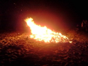 Bonfire- what shape do you see?