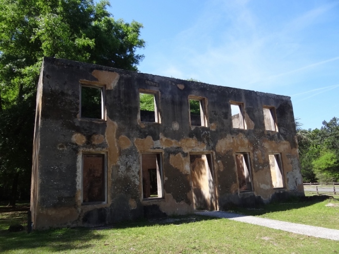 Horton House. Constructed of tabby and the only one of its era remaining