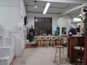 I turned around and snapped this shot after we finished the tasting