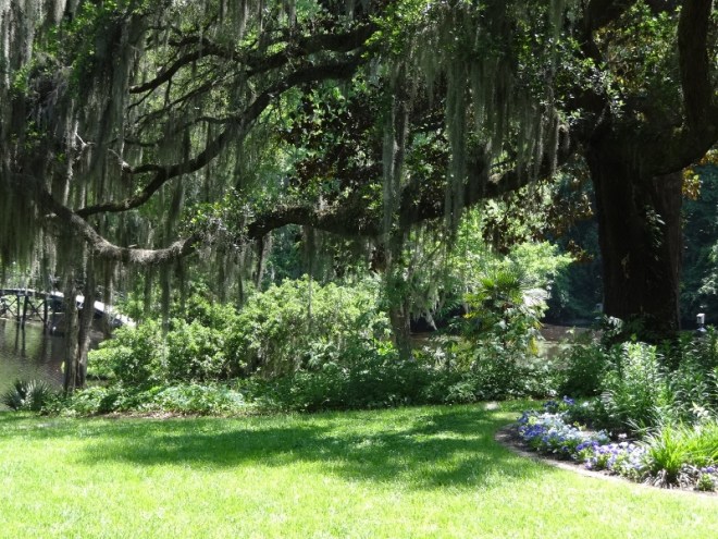 Near the remaining house. Mill Pond and bridge to the left