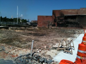Several buildings were lost in the fire last year