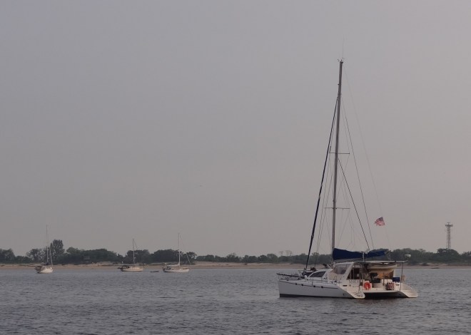 Wednesday morning as Makai prepares for the very short trip to Atlantic Highlands