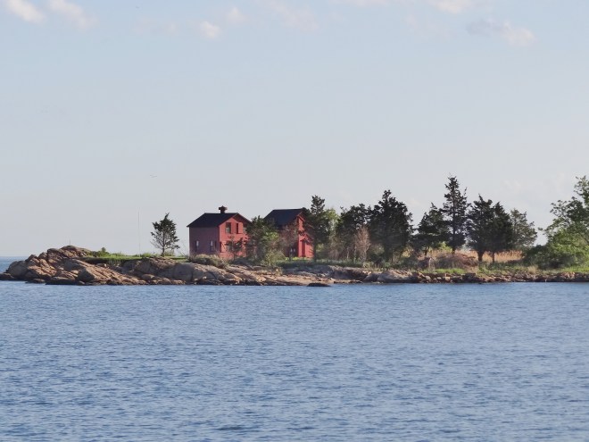 A very scenic cove at Short Beach (Branford) made up for Bridgeport