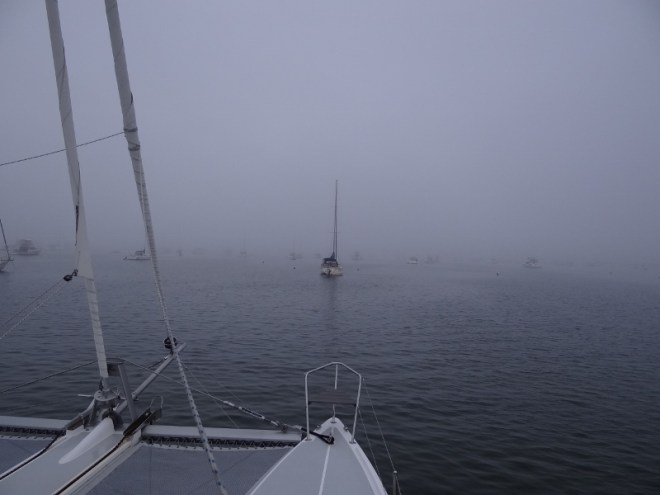 Fog is very common on Block Island