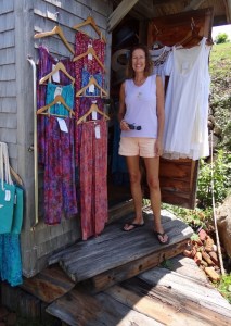 I emerge from the Sea Girl shop empty handed