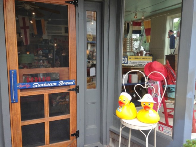 This shop was a stroll down memory lane with items I hadn't seen in years