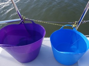 Poured buckets! Over 6" of rain in less than 3 hours- more than we've ever had