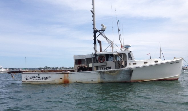 Erica got a good deal on this CT lobster boat during the LIS lobster die-off- still a puzzlement