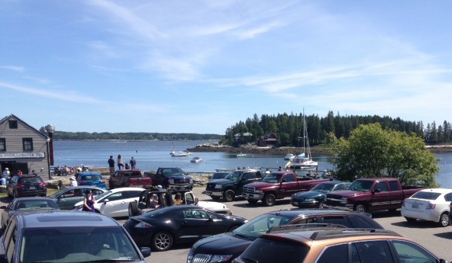 I would hate to see the parking lot on a weekend