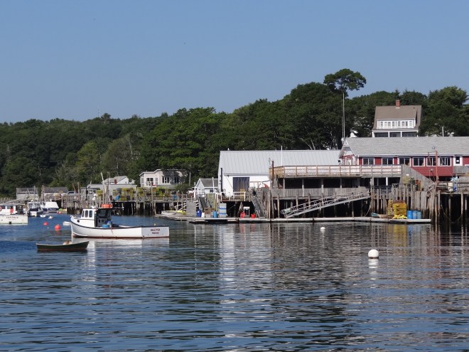 New Harbor on Pemaquid's eastern side