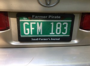 The perfect plate frame for Benj; excellent choice Lily