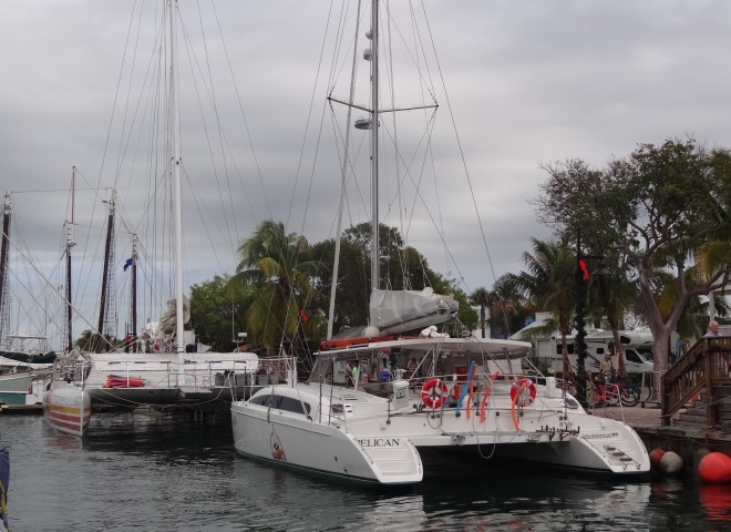 Four years later, sv Pelican, a MaineCat 41 is still in charter 