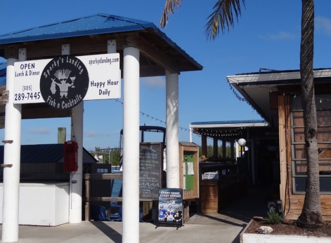 Sparky's proclaimed they had the best Happy Hour in Marathon- great wait staff for sure!