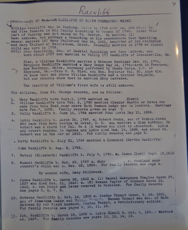 One room contained genealogy and notebooks full of local info.. and a gorgeous water view