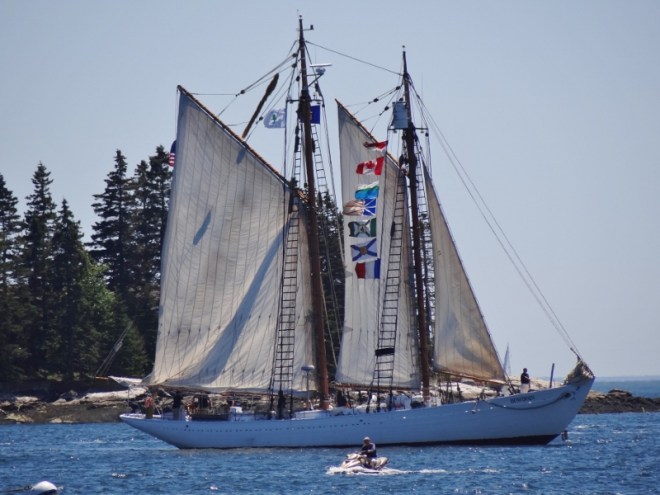 S/v Bowdoin 88'- built in Castine 1920 for Arctic explorer Adm Donald MacMillan