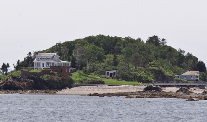 Peary home closer up