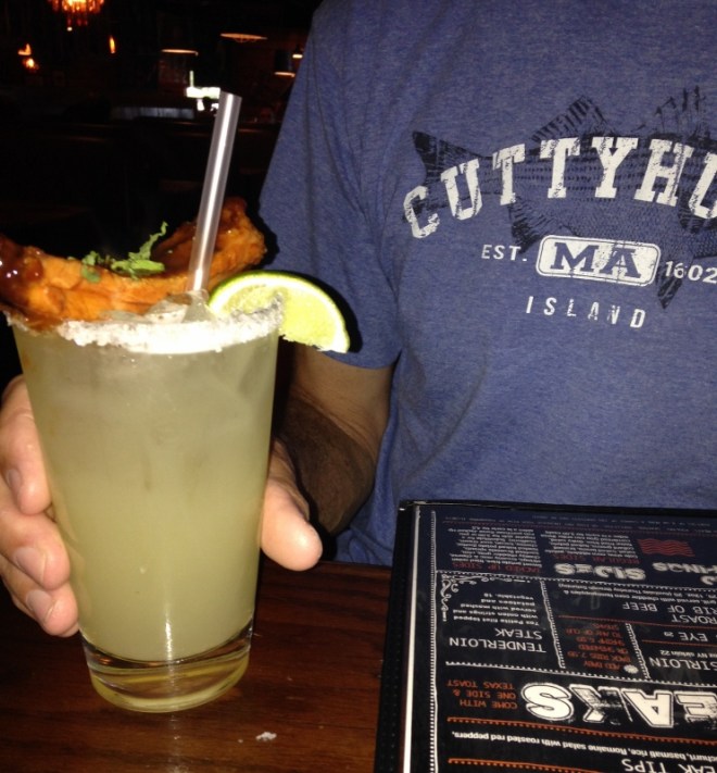 Buck Naked's over the top margarita